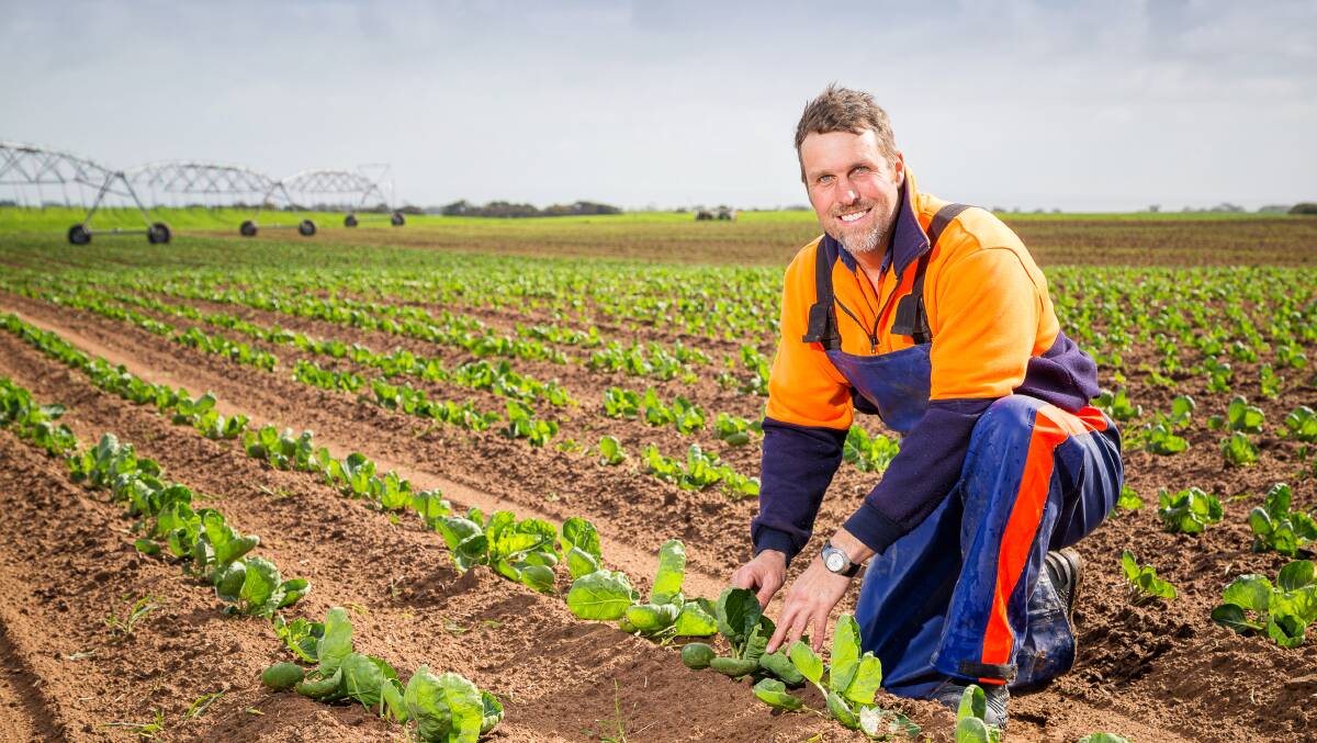 COMMITTED: Ausveg SA's Grower of the Year, Scott Samwell, acknowledged for his time dedicated to the industry, participation in field days and hosting researchers.