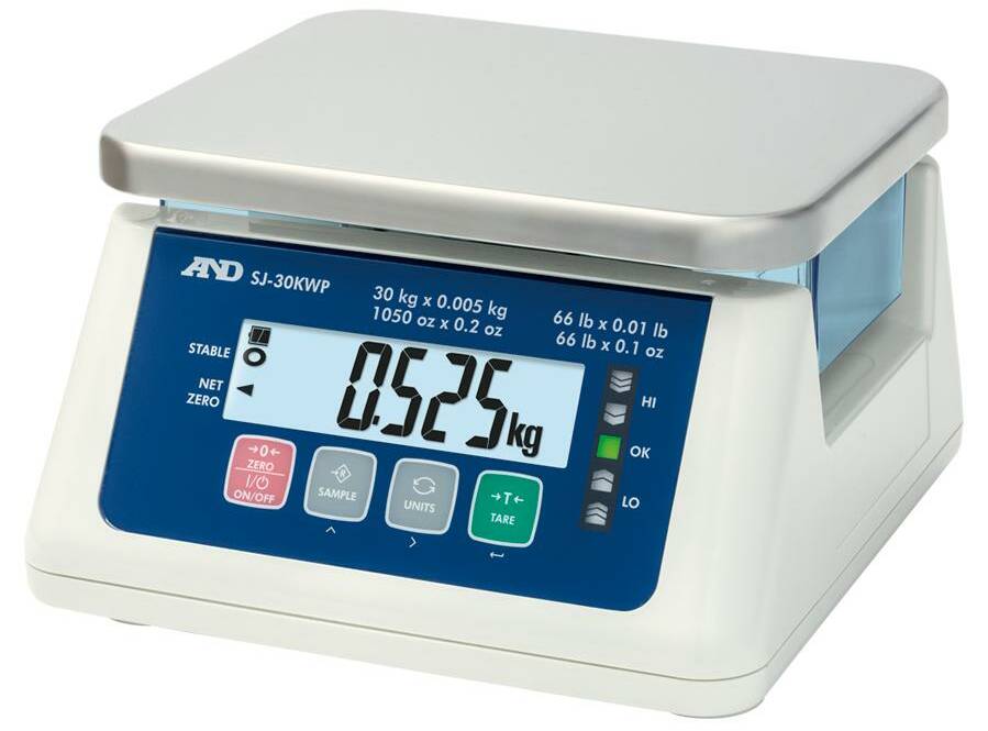 EASY: A&D Australasia provide a range of scales with clear visual aids on them. 