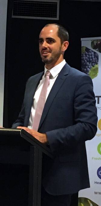 CLEAR APPROACH: Australian Horticulture Exporters Association CEO, Dominic Jenkin, emphasis the importance of transparency and communication across industry and government as it seeks a more coordinated approach to market access and expansion, increased value and efficiency of trade.