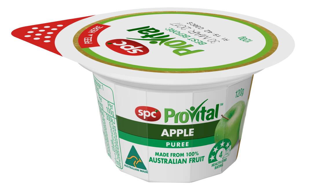 BIG WIN: SPC's ProVital range of packaged fruit has won an international award for its packaging innovation which features a textured grip and decagon shape for easier use by hospital patients. 