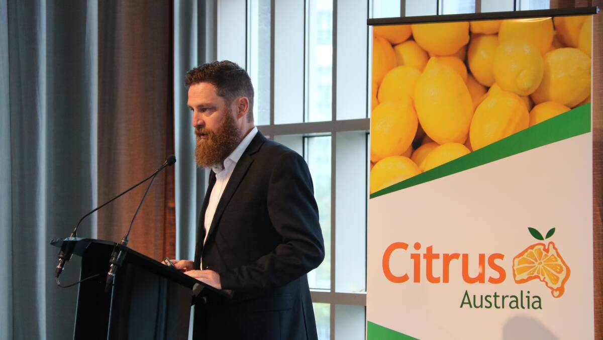 CONFUSION: Citrus Australia CEO, Nathan Hancock, says the Health Star rating decision contradicts the Australian Dietary Guidelines, which places fresh juice in the 'eat more of' category. 