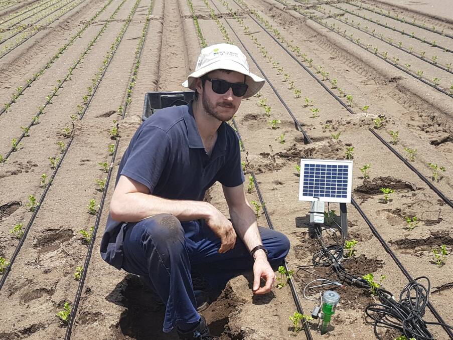 DETAILS: DPIRD research scientist David Rowe's work on improving water use efficiency was profiled at WA Horticulture Update 2021. 