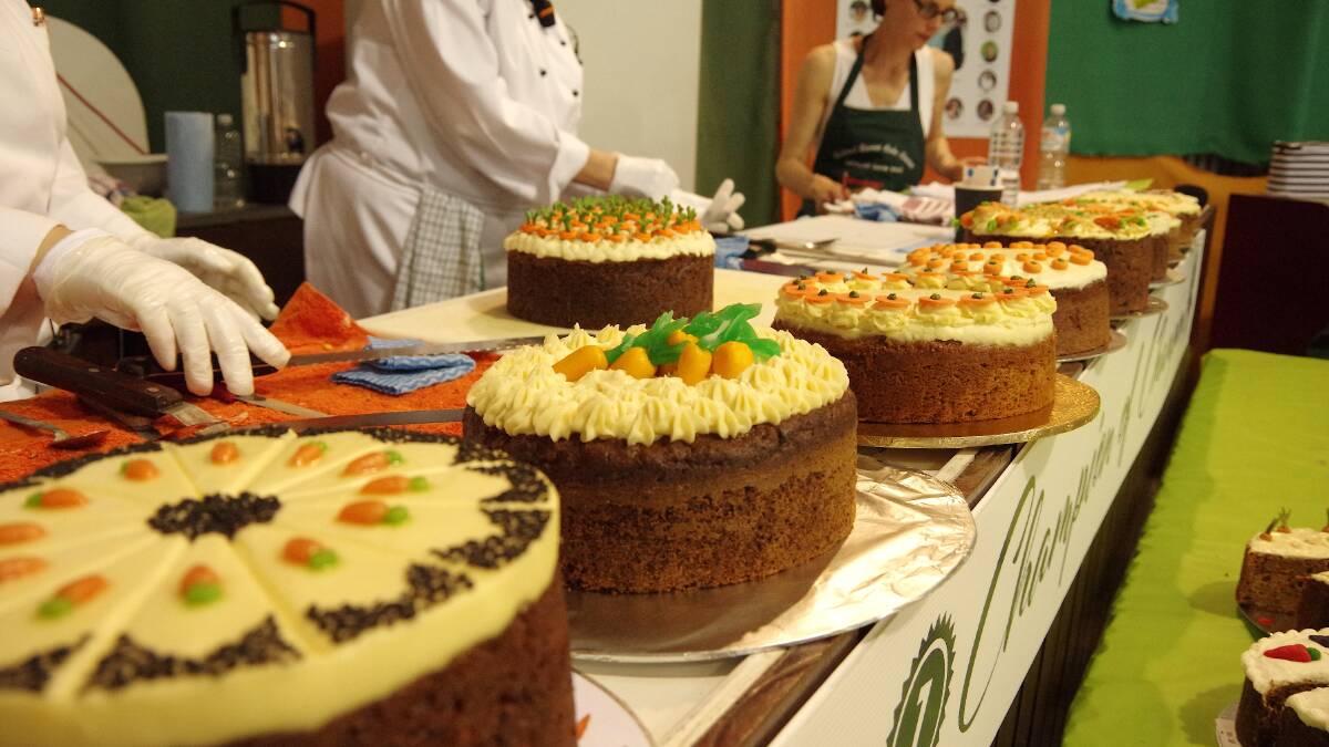 Bakers battle for top carrot cake honours