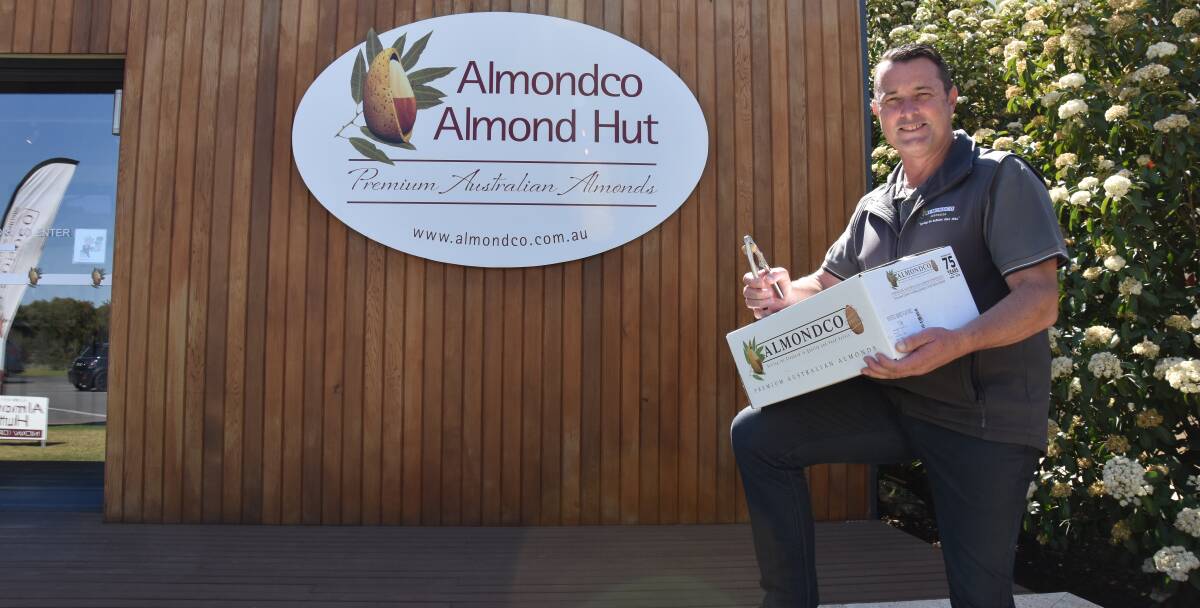 BETTER: Almondco managing director, Brenton Woolston, says almonds are Australia's most valuable horticultural crop, with the company's expansion allowing significant growth.