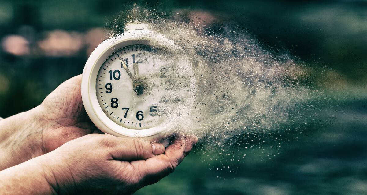 GOING: While it may be easy to wish time away and "move on", there needs to be a realisation that current moments should be embraced. Photo: Shutterstock