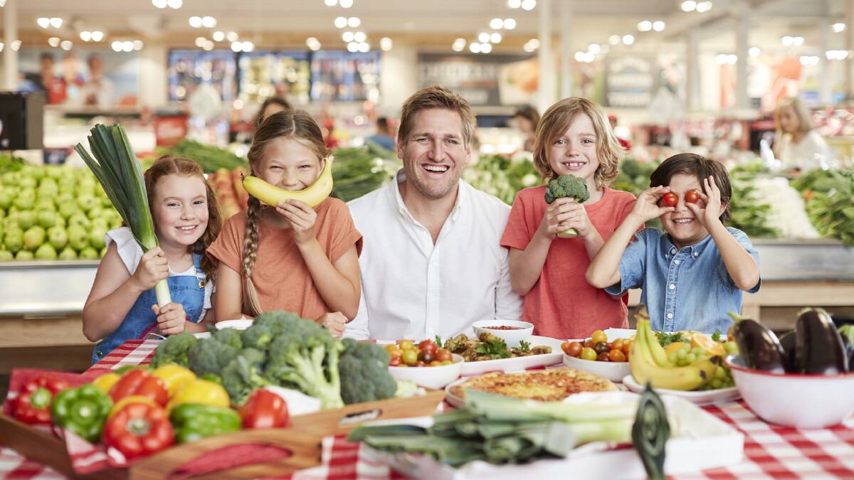 ENDORSED: Celebrity chef, Curtis Stone, has lent his support to the collectables promotion .
