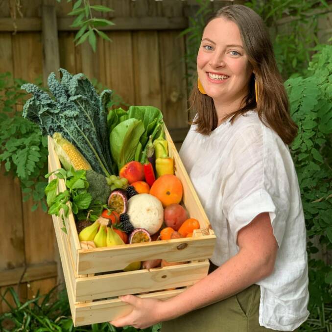 CONNECTED: Victoria Wetherall, co-owner, The Flying Zucchinis, Melbourne, Victoria says she has built up a rapport with both markets agents and customers. 