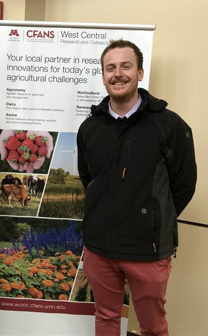 STUDY: Nuffield Alumni Scholarship winner, Andre Henry, is investigating potential ways for the Australian processing tomato industries to make better use of waste tomato vine.