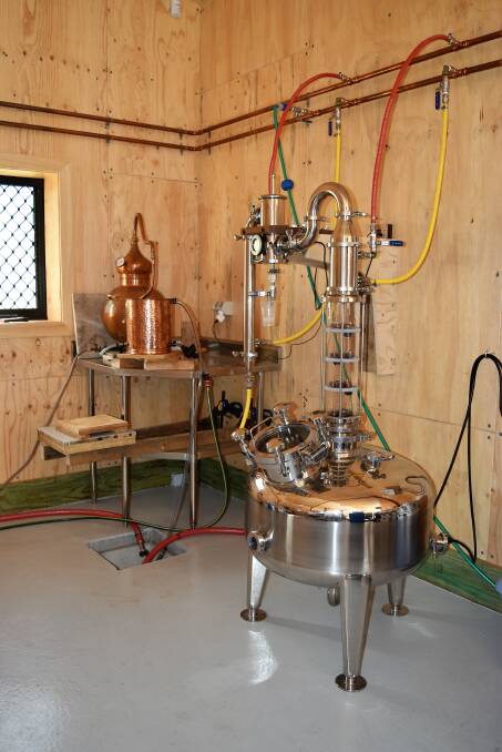 BE STILL: The facility has multiple stills to use which allows them to experiment with tastes and ingredients. 