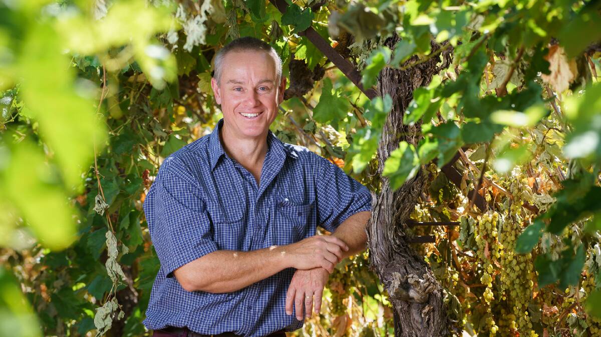 INFO GATHERING: Dried Fruits Australia field officer, Stuart Putland, says the new benchmarking program will give the industry a better idea of what's working and what can be improved. 