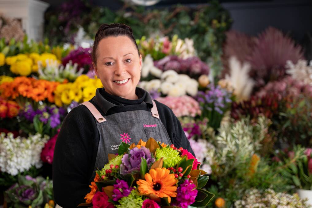POTENTIAL: Vanessa Pringle of Vanessa Pringle Floral Design, Bathurst, NSW is a finalist for both the Service Excellence Award and the Retail Presentation categories of the Fresh Awards. 