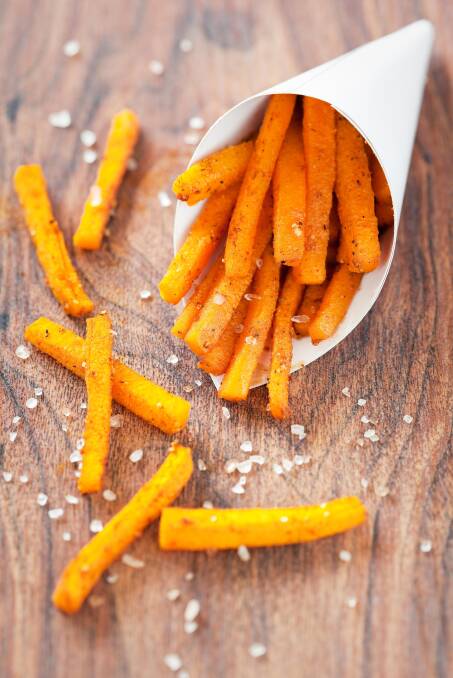 CHIP CHANGE: Pumpkin fries could be one way of getting more vegetables into Australian diets. 