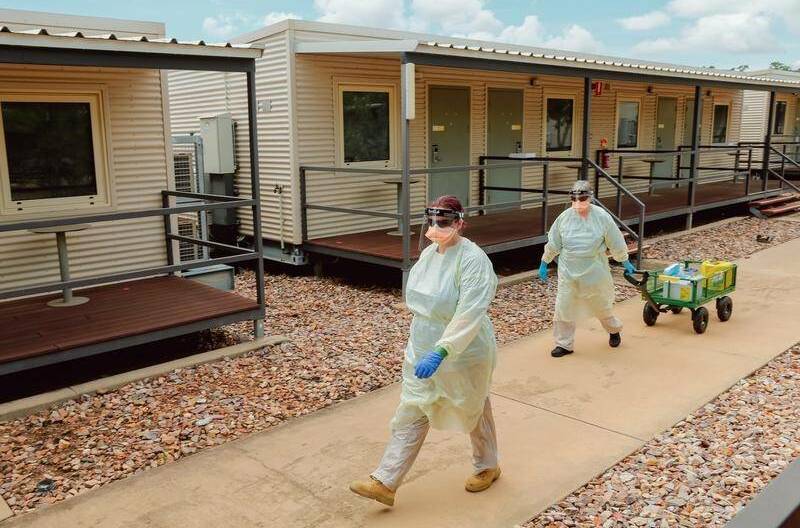 It's worrying the state is talking about winding back hotel quarantine once the Toowoomba facility, modelled on NT's Howard Springs, comes online. 