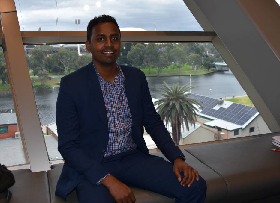 FELT WELCOME: Manu Liyanarachchi, Berri, grew up in Sri Lanka and has made his home in the Riverland - a community he says has been welcoming.
