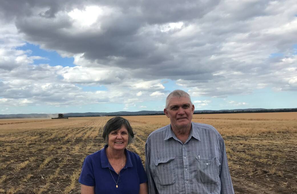 Colin Dunne and his wife Catherine are producers of grain and beef in the Duaringa district.