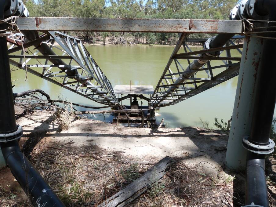 ILLEGAL PUMPING: A vineyard owner has copped a $131,250 fine for the theft of water from the Murray River over a four year period.