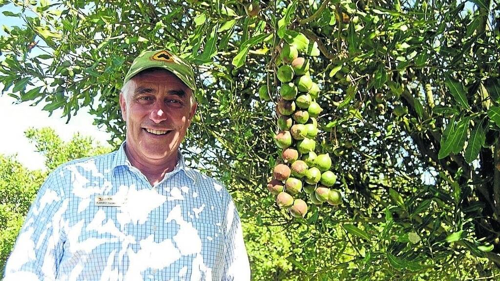 Jolyon Burnett led the Australian Macadamia Society through 14 years of expansion, from a cottage industry on its knees to a world-class player in a tough-nut global market. Picture supplied