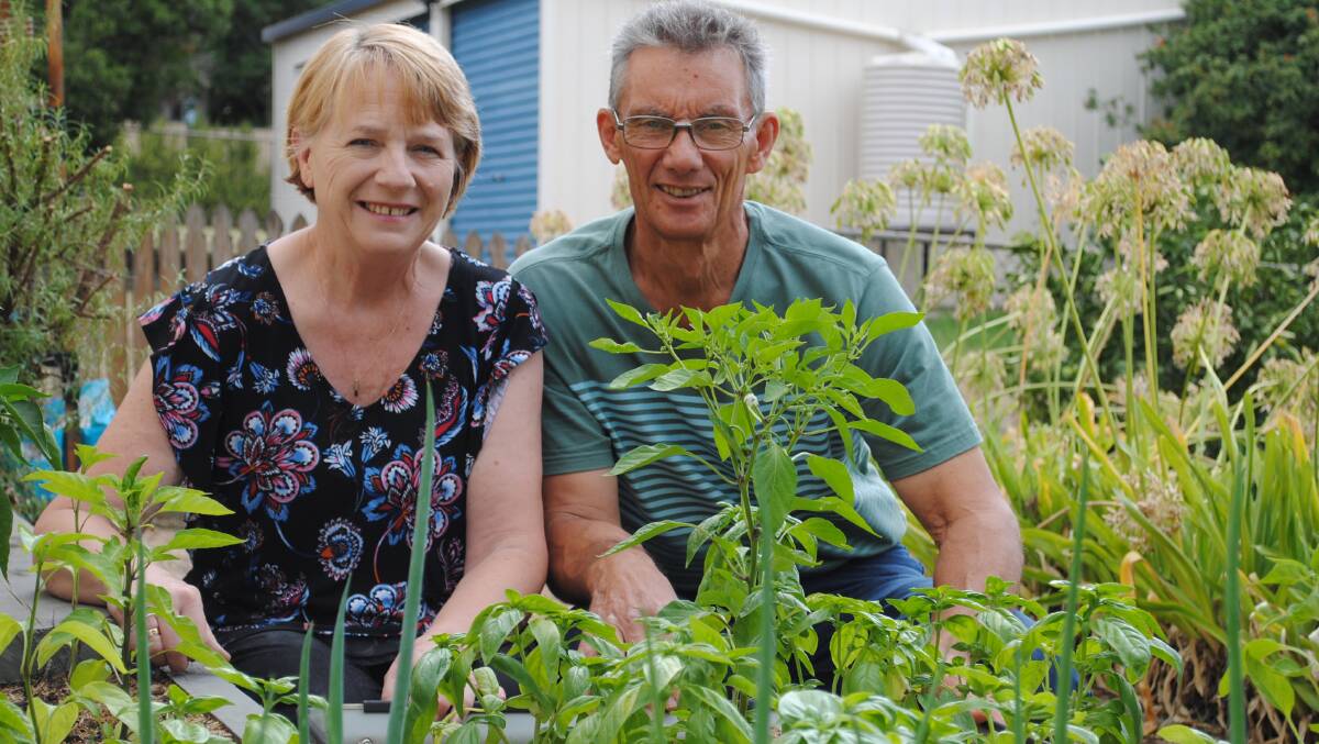 Fresh idea: Joan and Rod Kambouris run Budgee Garlic and Herbs. They're keen to supply directly to restaurants and have signed up to be included in a Toowoomba Chamber of Commerce booklet highlighting local producers. 