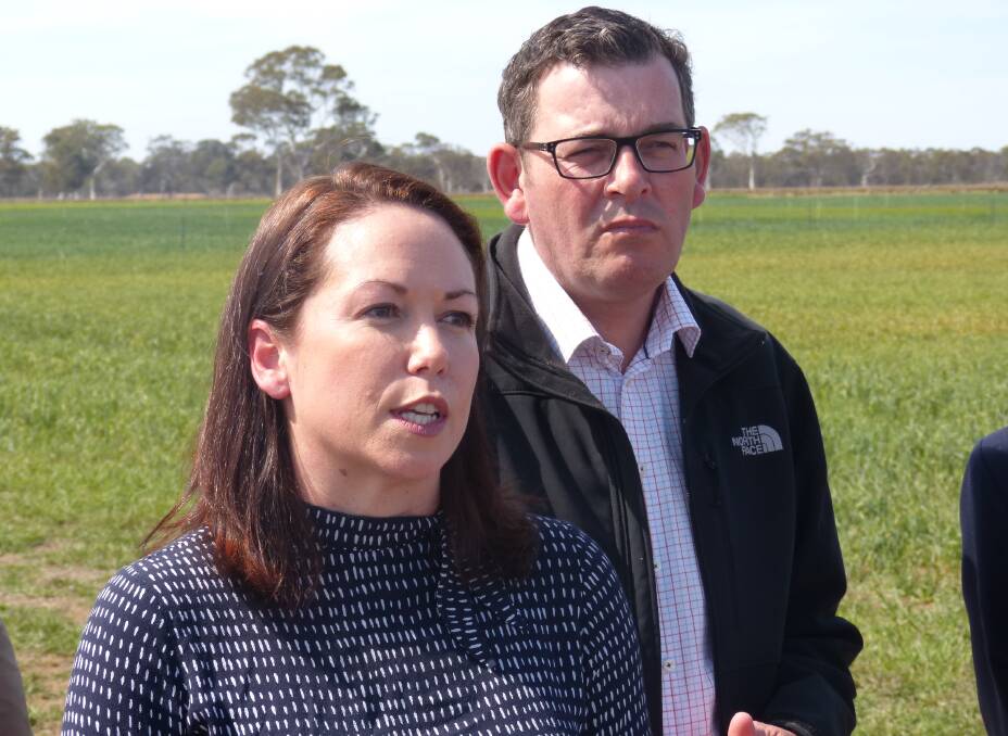 QUARANTINE PLANS: Agriculture Minister Jaclyn Symes and Premier Daniel Andrews say they are focussed on getting quarantine arrangements for Pacific Islander seasonal workers right.