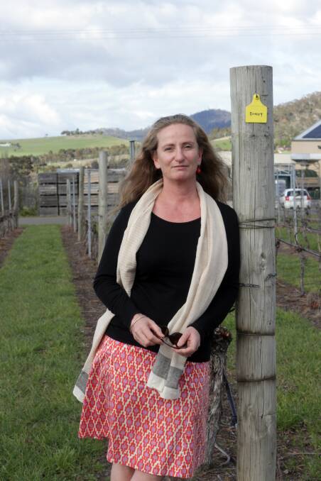FUTURE OF WINE: University of Tasmania senior lecturer in climatology Dr Rebecca Harris says mean growing season temperature for Victoria wine growers could rise by 4 degrees by 2100.