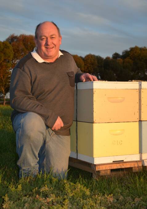 POSITIVE MOVE: Third-generation beekeeper Les Crane, Macclesfield, said the Kuitpo program would help build up hive numbers to cater for increasing pollination demands.