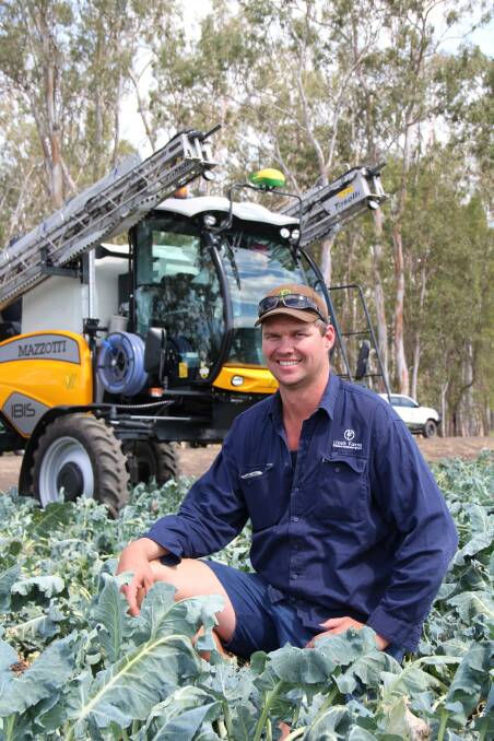 READY: Lockyer Valley brassica grower Steve Kluck, Limit Farms, Helidon.