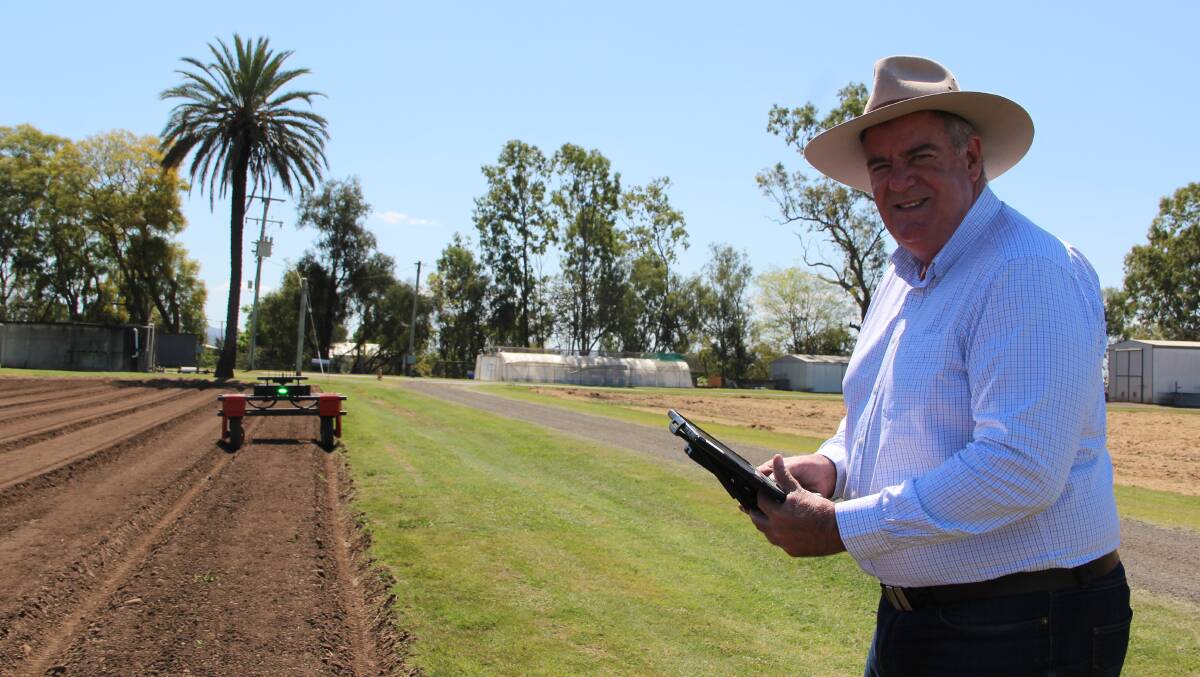 GUIDED: Queensland Agriculture Minister Mark Furner said the state government recognises that agtech is the future of farming and agriculture.