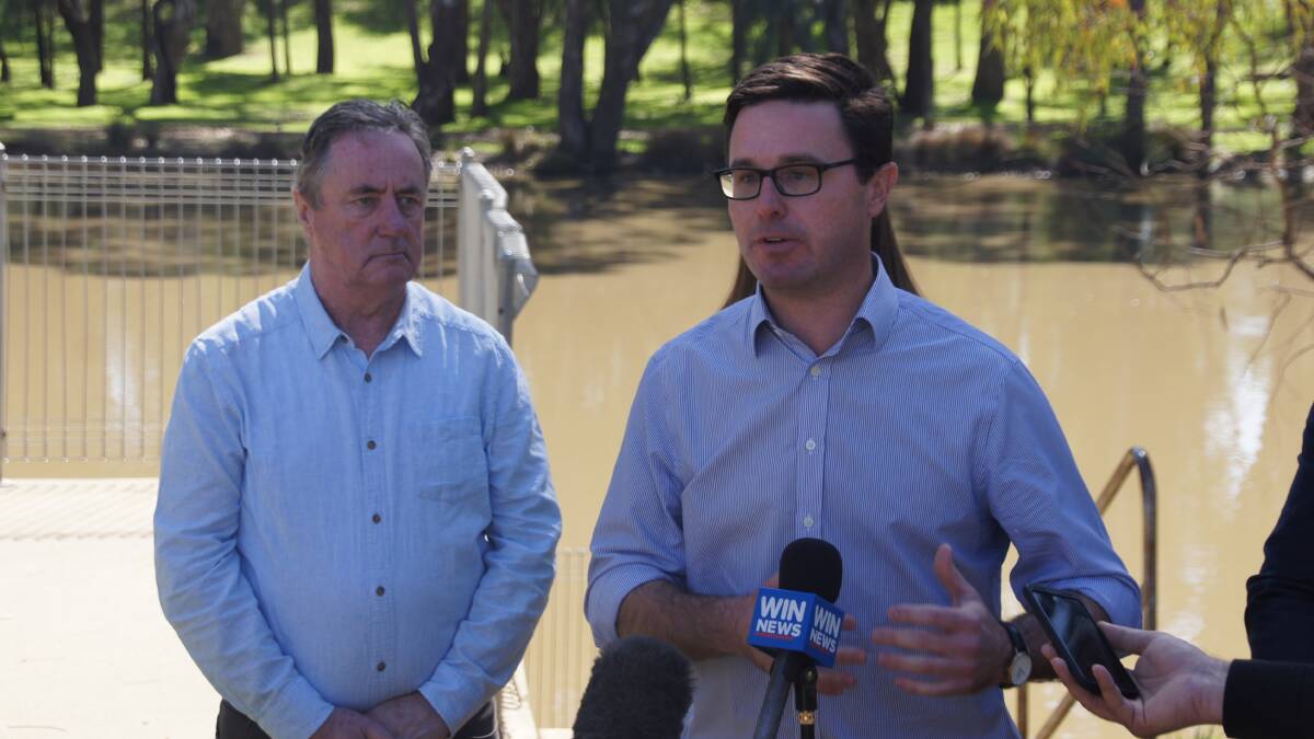 CLEARER: Agricultural Minister, David Littleproud announces water trading will become more transparent with the federally-funded website Waterflow.