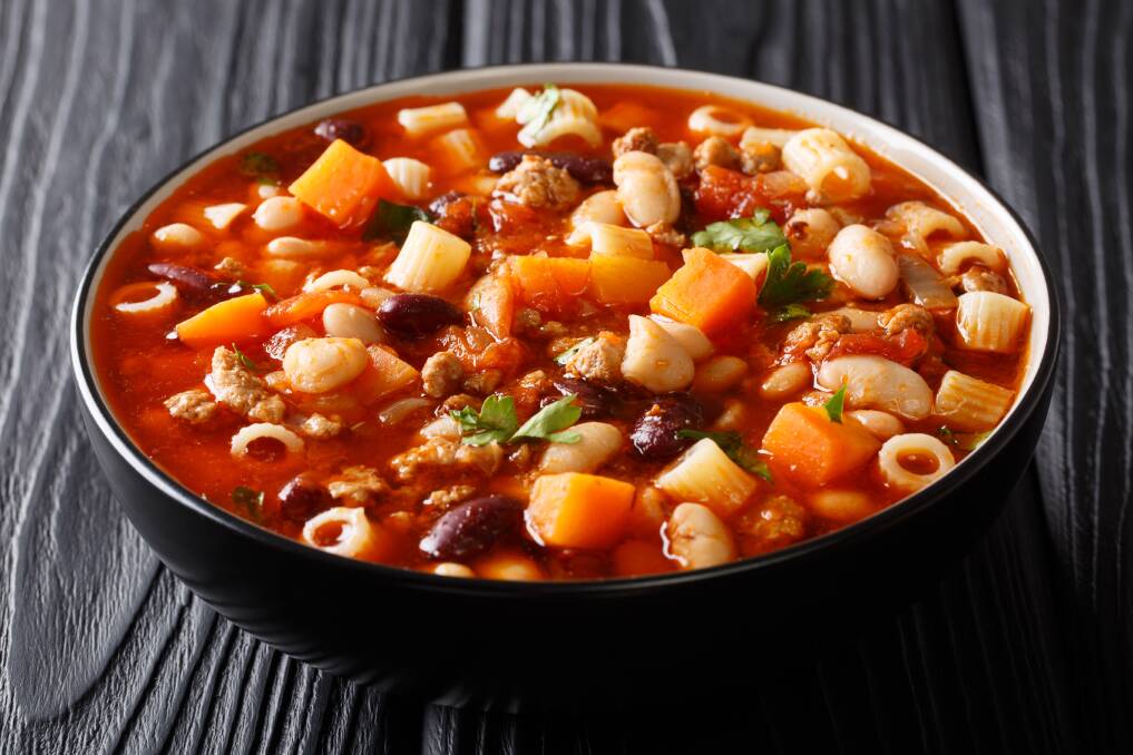 YUMMO: Minestrone soup. Picture: Shutterstock