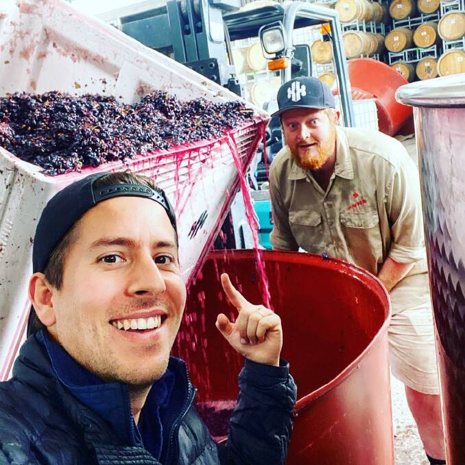 Two of the best: Somos winemakers Mauricio Ruiz Cantu and Benjamin Caldwell have made the Young Gun of Wine Awards top 50. Photo: Somos Wines.