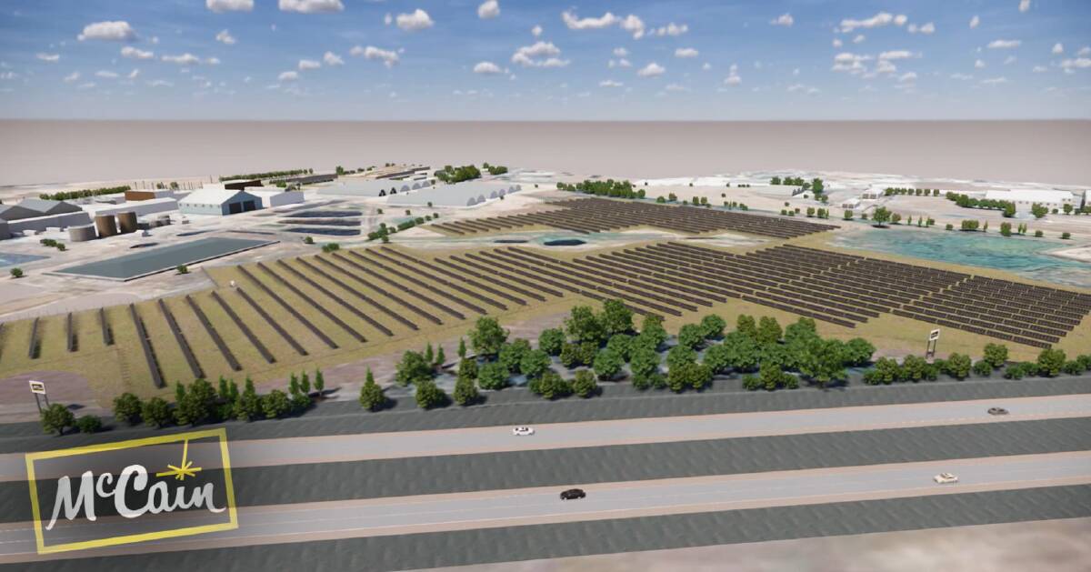 GREENER: A digital rendering of what the site will look like at Ballarat. 