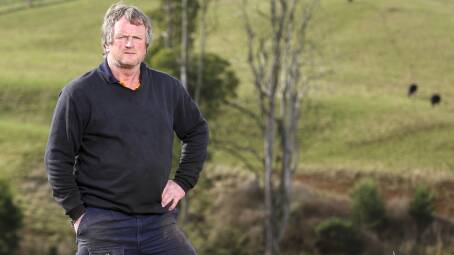 STRAINED: Seed potato grower Brett Neal, Yolla, Tasmania, says persistent rain has left paddocks too clogged and boggy for planting, plus fertiliser costs have skyrocketed by about 40pc in the last few months. Picture: File