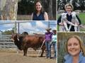 A few women in ag: Clockwise from top left - Stephanie Schmidt, Worlds End, SA; Bron Ellis, Mount Moriac, Vic; Fran McLaughlin, Narrandera, NSW, and Remy and Beth Streeter, Marlborough, Central Qld.