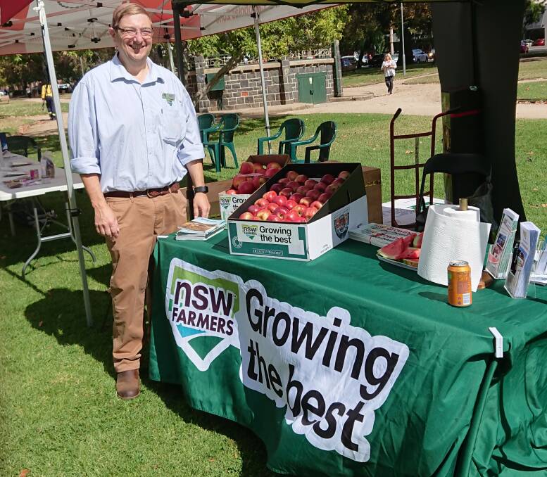 CHANGE FOR THE BETTER: NSW Farmers regional service and sales manager Jonathan Tuckfield believes communities need to market themselves.