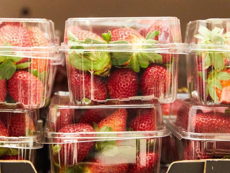 SUSPECT: Police and health authorities are investigating after sewing needles were found inside strawberries.