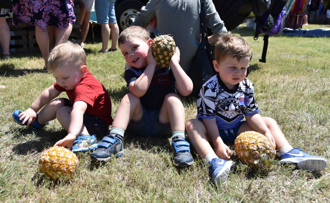 The iconic tropical fruit was celebrated at the Rollingstone Pineapple Festival.