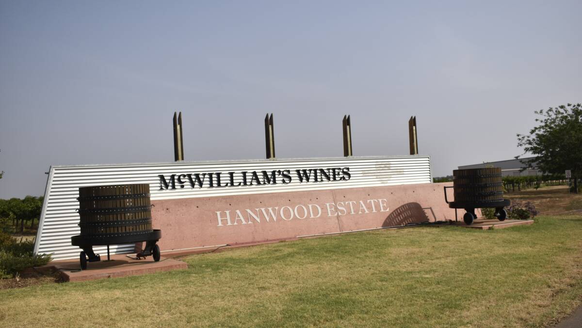DOWN: Riverina winemaker McWilliam's has been placed into voluntary administration. PHOTO: Kenji Sato