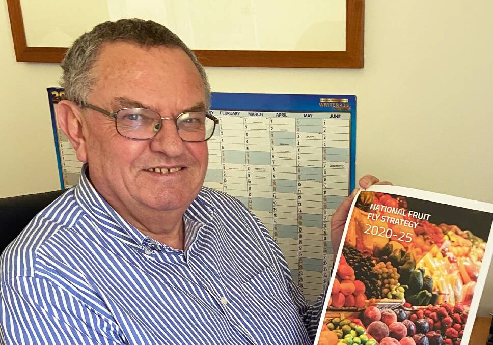 READY: National Fruit Fly Council chair Lloyd Klumpp says the strategy will advance fruit fly management across Australia.